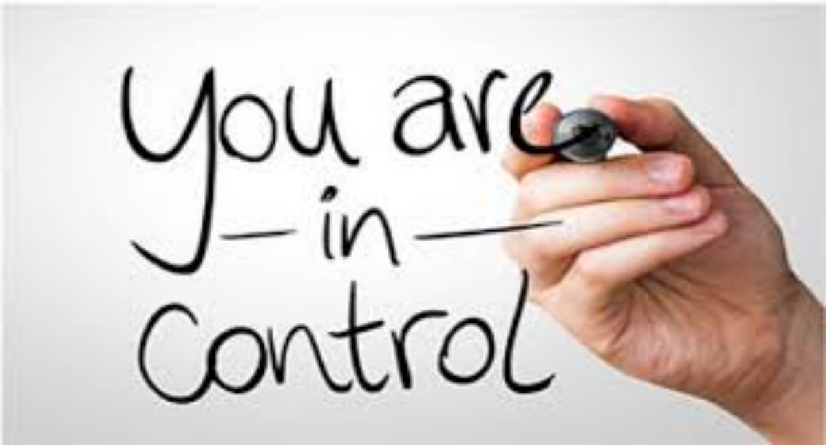you are in control